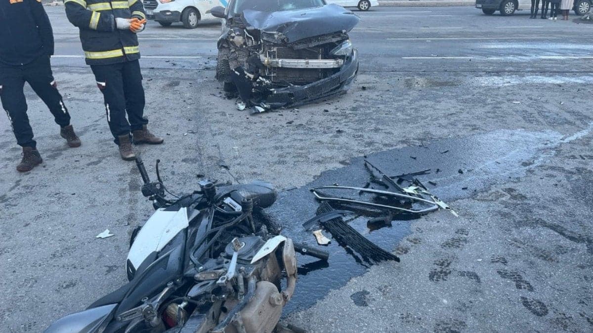 Bitlis'te Trafik Kazası