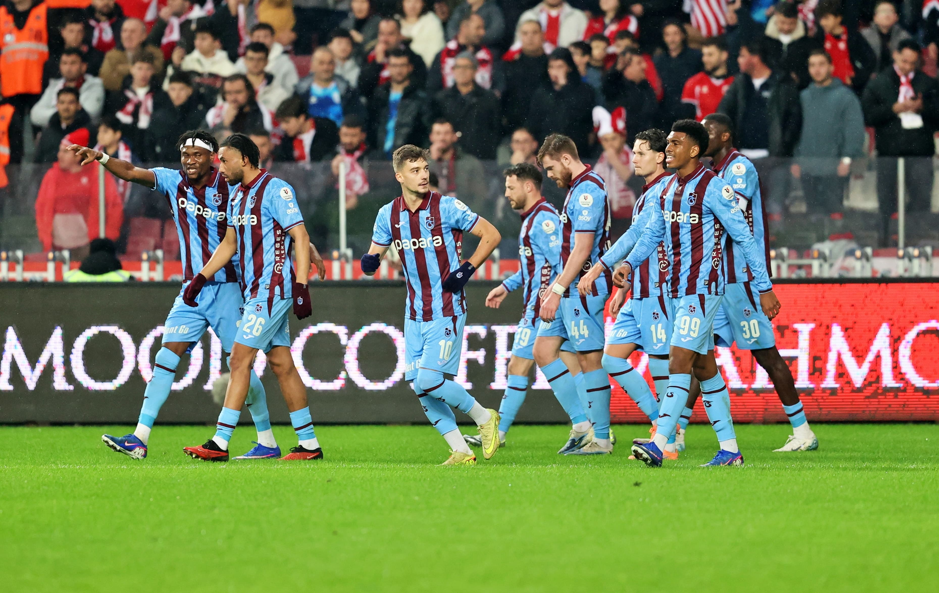 Trabzonspor'dan Deplasmanda Gol Şov